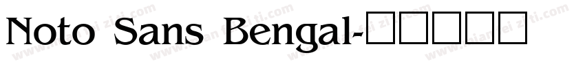 Noto Sans Bengal字体转换